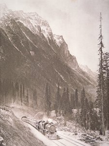 Treno della Canadian Pacific Railway, c.1925 da School Canadian