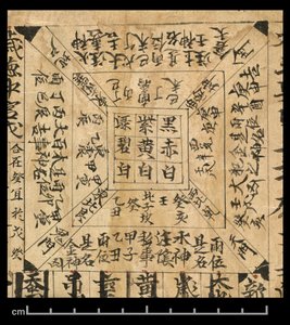 Almanacco per AD 978, Dunhuang Mogao, Cina, c.978 da School Chinese