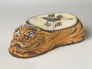 Cuscino Cizhou a Forma di Tigre