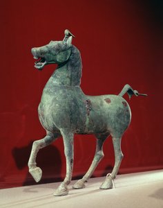 Cavallo, da Wu-wei, Dinastia Han Orientale da School Chinese
