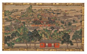 Una delle ventiquattro scene del Sogno della Camera Rossa da School Chinese