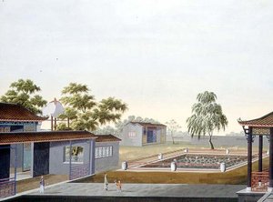 Giardino Murato, c.1820-40 da School Chinese