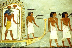 Antico Egitto, Pittura murale/incisione, Viaggio attraverso l