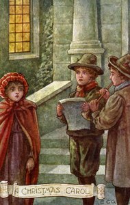 Canto di Natale" di Charles Dickens (stampa)