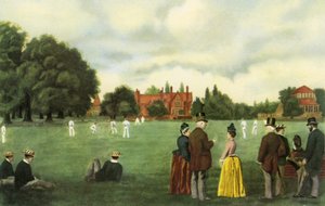 Big Side Cricket, Rugby School, Inghilterra, da 