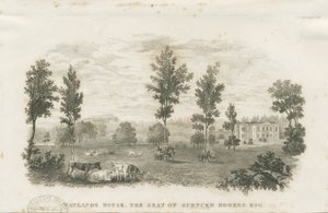 Burslem - Watlands House (incisione, nd [?19° sec]) da School English