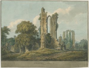Abbazia di Croxden: acquerello da School English