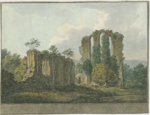 Abbazia di Croxden: acquerello