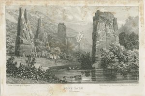 Dovedale - paesaggio: litografia, nd [c.1839]