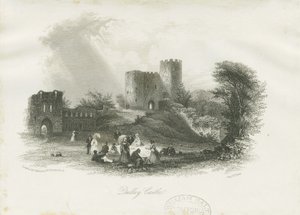 Castello di Dudley - La Torre (dettaglio) da School English