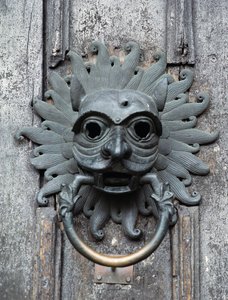 Knocker del Santuario della Cattedrale di Durham, copia dell