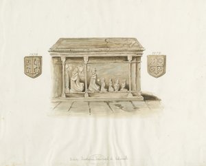 Chiesa di Eccleshall - Tomba del vescovo Bentham da School English