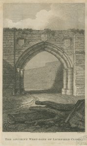 Lichfield - Antica Porta Ovest del Close da School English