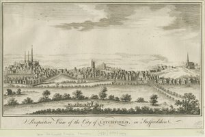 Lichfield - Vista sud-ovest