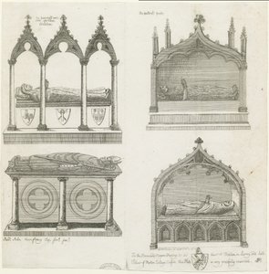 Cattedrale di Lichfield - Tombe