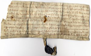 Atti medievali (inchiostro su carta)