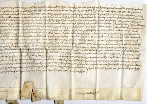Atti medievali (inchiostro su carta) da School English