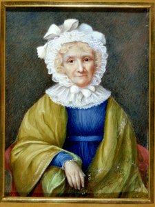 Ritratto in miniatura di Hannah More (1745-c.1833)