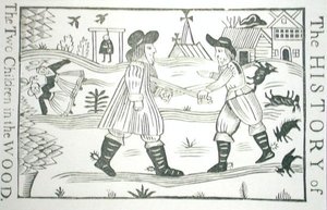 La storia dei due bambini nel bosco, da una raccolta di chapbook sull