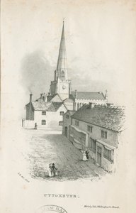 Chiesa di Uttoxeter (litografia)