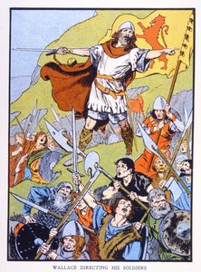 William Wallace dirige i suoi soldati da School English