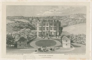 Wootton Lodge (litografia) da School English