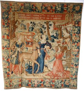 Scena allegorica da School Flemish