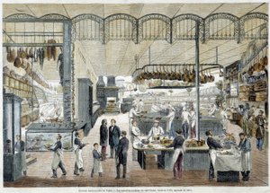 Grandi ristoranti di Parigi: le nuove cucine del Café Riche, fondato nel 1785, ampliato nel 1865 da School French