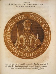 Sacro Romano Imperatore Venceslao di Boemia da School French