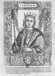 Ladislao il Magnanimo (incisione) da School French