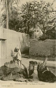 Le Repos du Chamelier, c.1890-1914 (foto b/n)