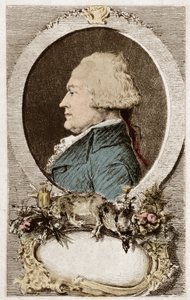 Ritratto di Anthelme Brillat-Savarin Magistrato, Deputato del Terzo Stato, Gastronomo e Scrittore francese da School French