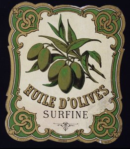 Etichetta di Olio d