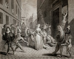 Terrore (1793-1794): Comici italiani (interpretando personaggi della Commedia dell