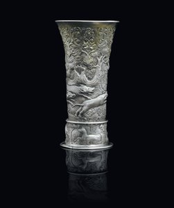 Bicchiere, Transilvania, c.1650 (argento parzialmente dorato)