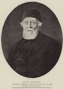 Louis Kossuth (litografia) da School Hungarian