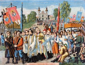 Pellegrinaggio in onore della Vergine Maria da School Hungarian