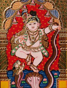 Signore Bal Krishna da School Indian
