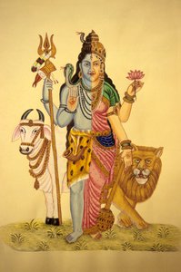 Dio Shiva in Ardnarees Wear Roop da School Indian