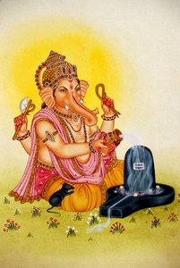 Signore Ganesh Ganpati da School Indian