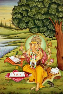 Signore Ganesh Ganpati da School Indian