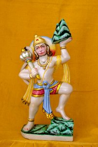 Signore Hanuman in marmo India