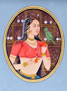 Miniatura di Jodha Bai, India da School Indian