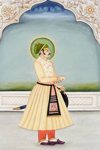 Miniatura di Maharaja Kishan Singh, Jaipur