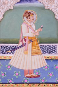 Miniatura di Mirza Raja Jai Singh, Jaipur