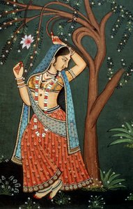 Miniatura di giovane donna