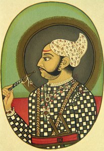 Ritratto di Maharaja Bundi Budh Singh, India da School Indian