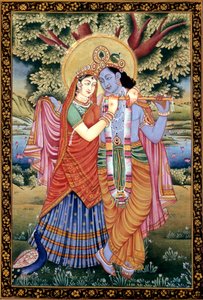 Radha e Krishna scena d