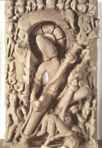 Siva nella forma di Andhakari-Gajantakari, dinastia Kalachuri