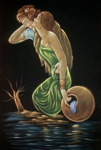 Sohni Mahiwal Dipinto su Velluto